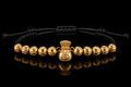 Golden Fortune 18k Money Bag Macramé Bracelet