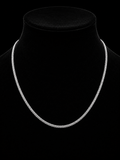925S Box Link Chain Necklace 20"