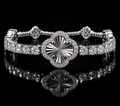 925S Moissanite Clover Bracelet – 3.95 CTW VVSD