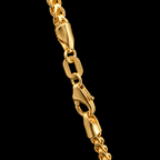 S24" | Royal Franco 10K Yellow Gold Chain Necklace