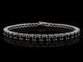 925S Black Moissanite Tennis Bracelet – 5.30 CTW VVSD
