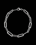 925S Paperclip Bracelet – 8"