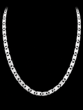 Italy 925S Mariner Link Chain Necklace