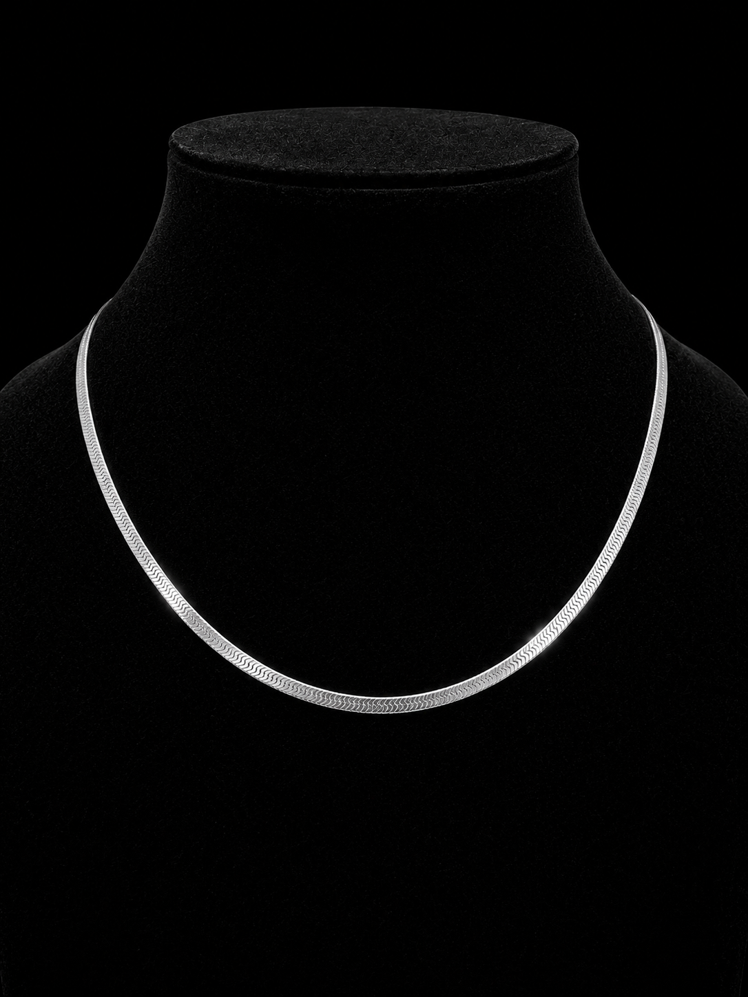 925S Herringbone Chain Necklace – 5MM | 18"