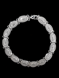 925S Miraculous Virgin Medal Bracelet