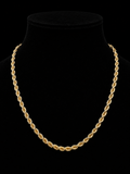 925S Gold Plated Rope Chain Necklace