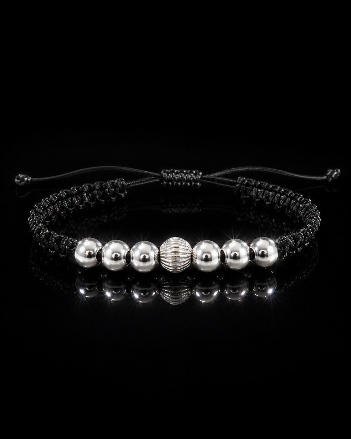 925S Luxe Macramé Bracelet