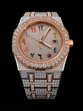 Iced Arabic Dial Moissanite Watch – VVSD