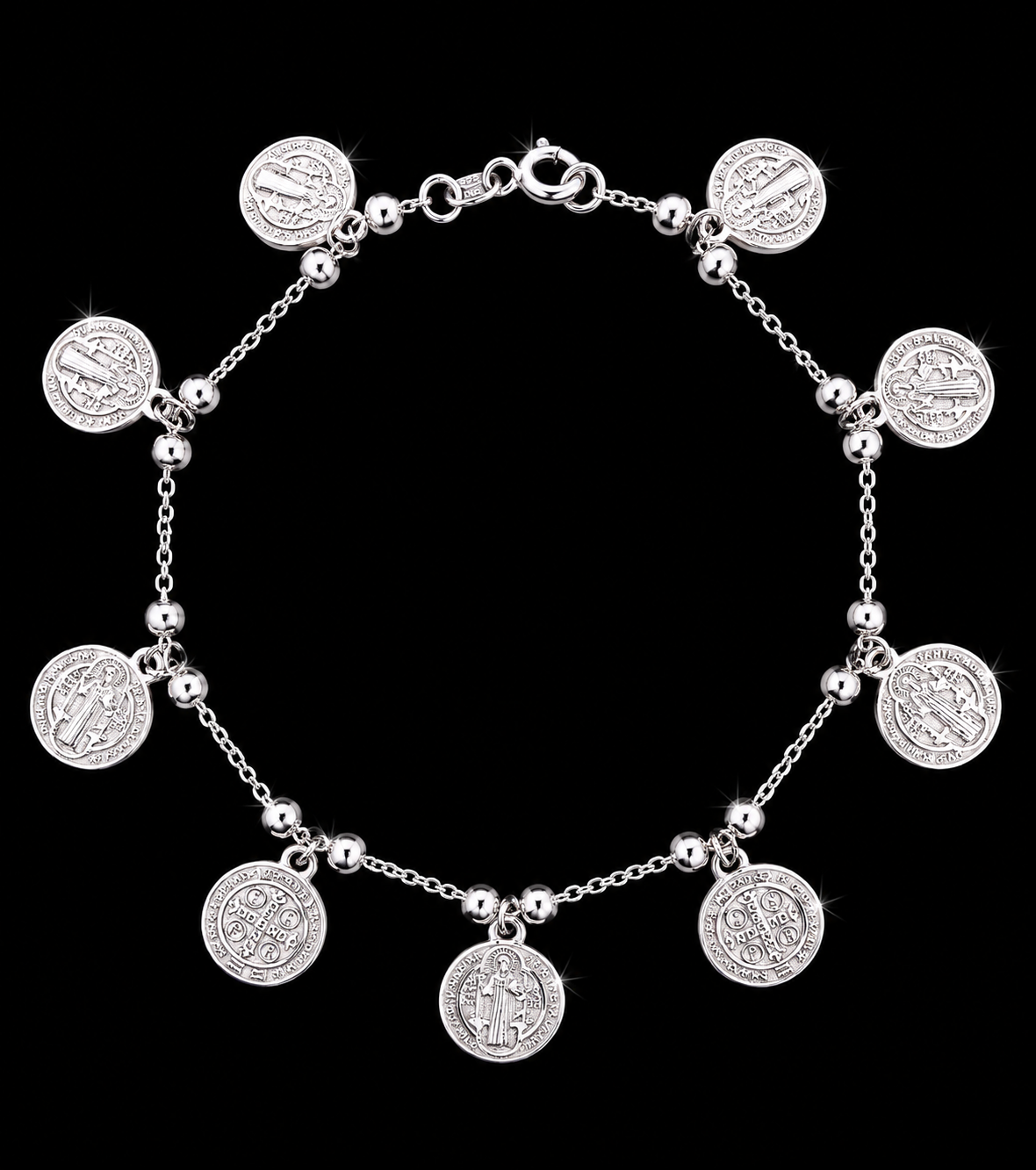 925S San Benito Charm Bracelet