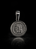 Saint Michael Medal Pendant – 925S Religious Charm