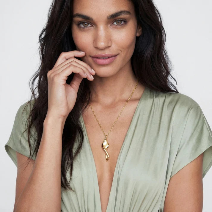 Necklace Foglia Grande