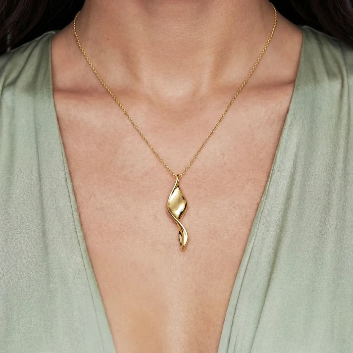 Necklace Foglia Grande