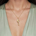 Necklace Foglia Grande