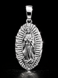 Virgin Mary Pendant – 925S Religious Charm