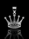 Royal Crown Pendant – 925S Necklace Charm