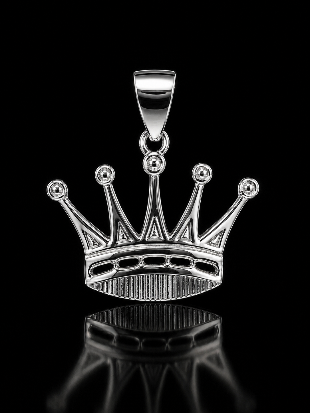 Royal Crown Pendant – 925S Necklace Charm