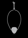 Pavé Adjustable Bracelet – 925S CZ Bracelet