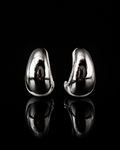 925S Polished Dome Earrings