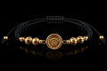 Royal Crown 18K Gold Macramé Bracelet