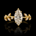 Marquise Lab Diamond Ring – 14K Gold |1.88 CT