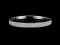 925S Pavé Moissanite Bangle – Available in Two Sizes