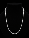 925S Rope Chain Necklace 3MM