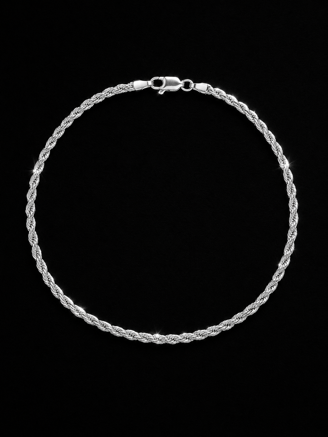 Italy 925S Rope Bracelet