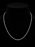 925S Rope Chain Necklace 2MM
