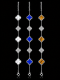 925S Clover Moissanite Bracelet Collection – VVS-D