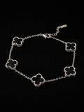 925S Clover Station Bracelet Size 7