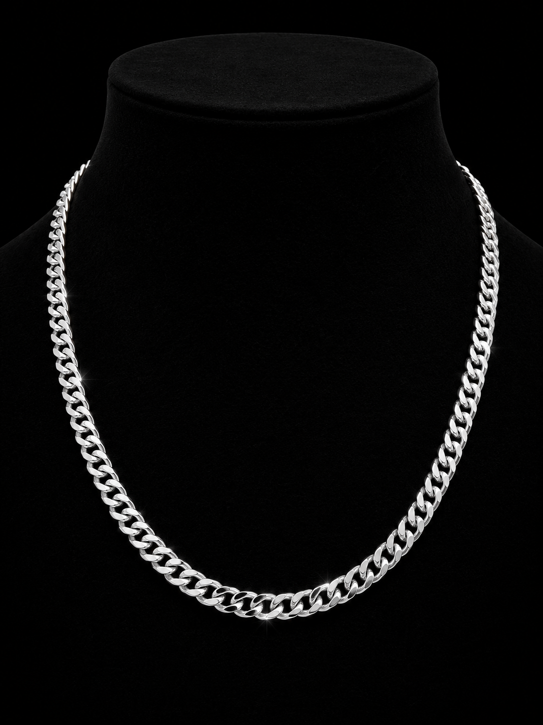 925S Cuban Link Necklace 20"