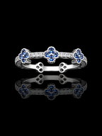 Clover Ring – CZ Stones | 925S