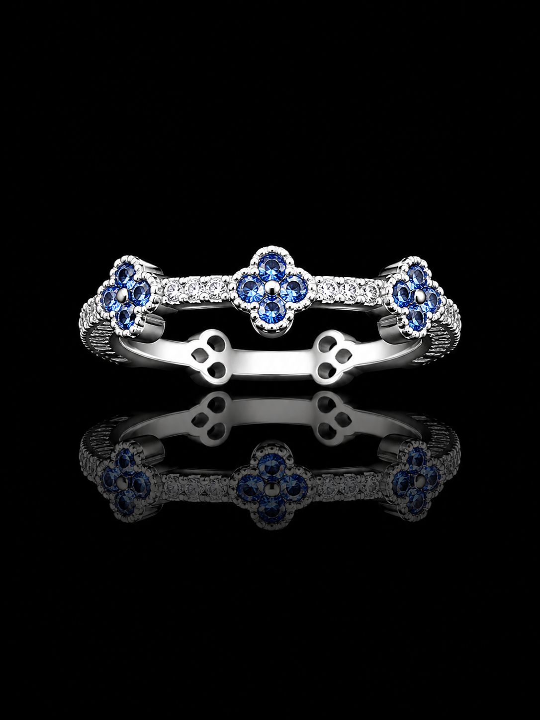 Clover Ring – CZ Stones | 925S