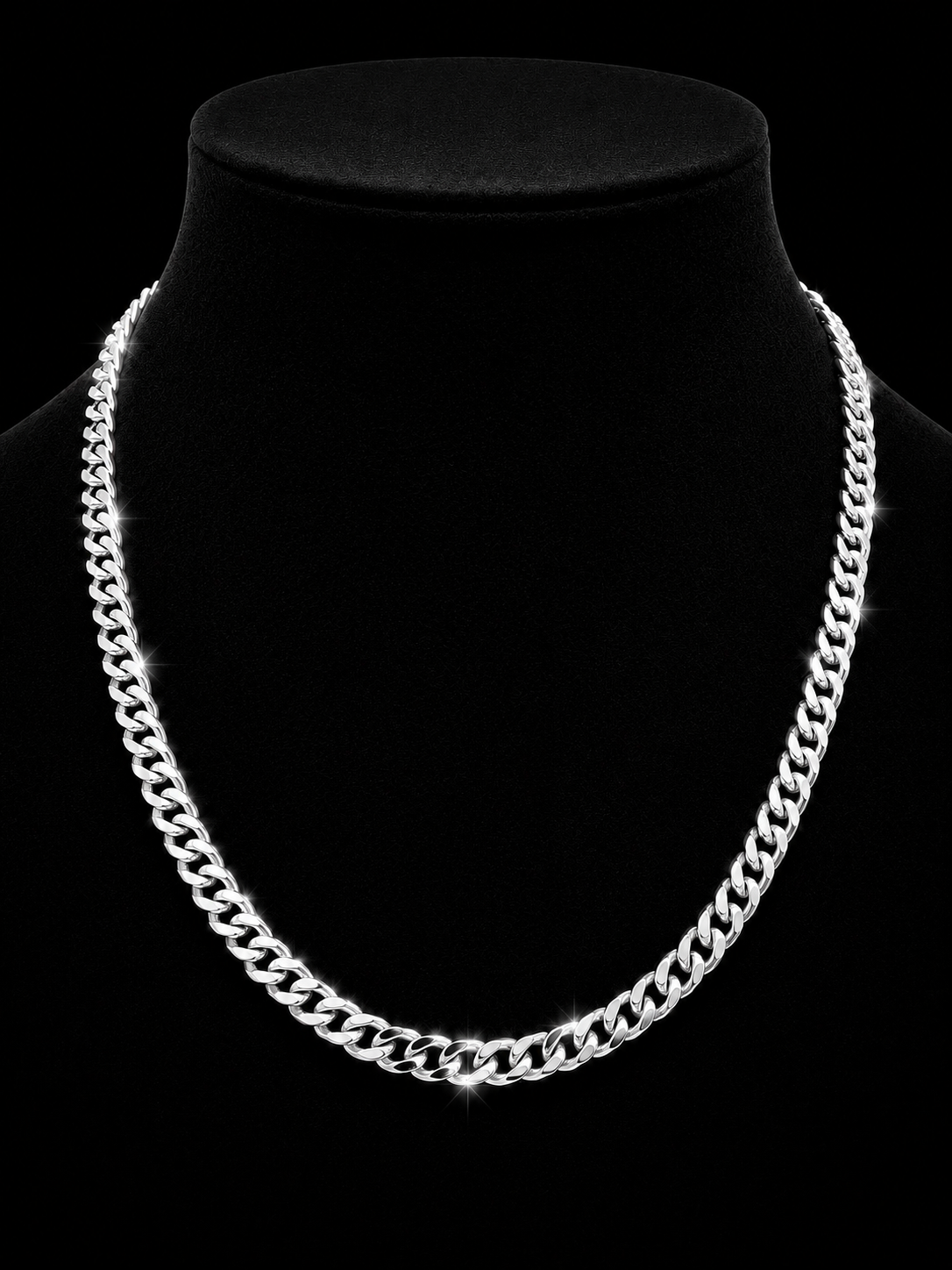 925S Cuban Link Chain Necklace – 6.5MM