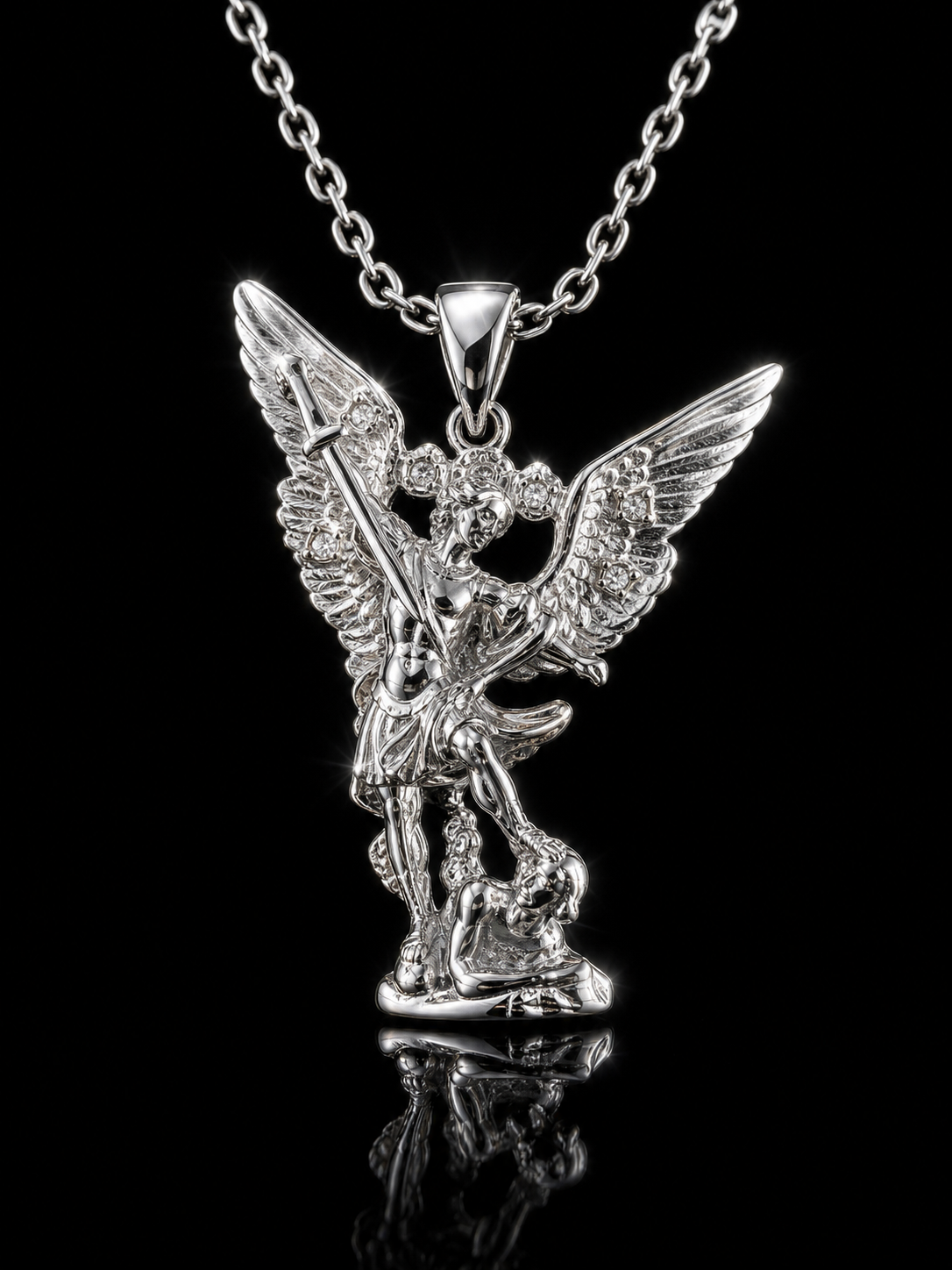 Archangel Protector Pendant – 925S