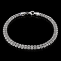 Beaded Link Bracelet – 925S