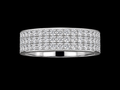 925S Pavé Moissanite Ring – 1.17 CTW
