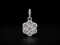 Celestial Bloom Moissanite Pendant | VVS-D 925S
