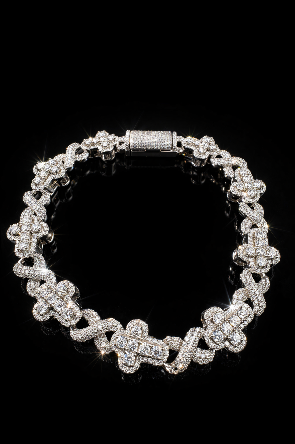 Imperial Cruz Bracelet VVS-D | 925S | 10MM | 8"