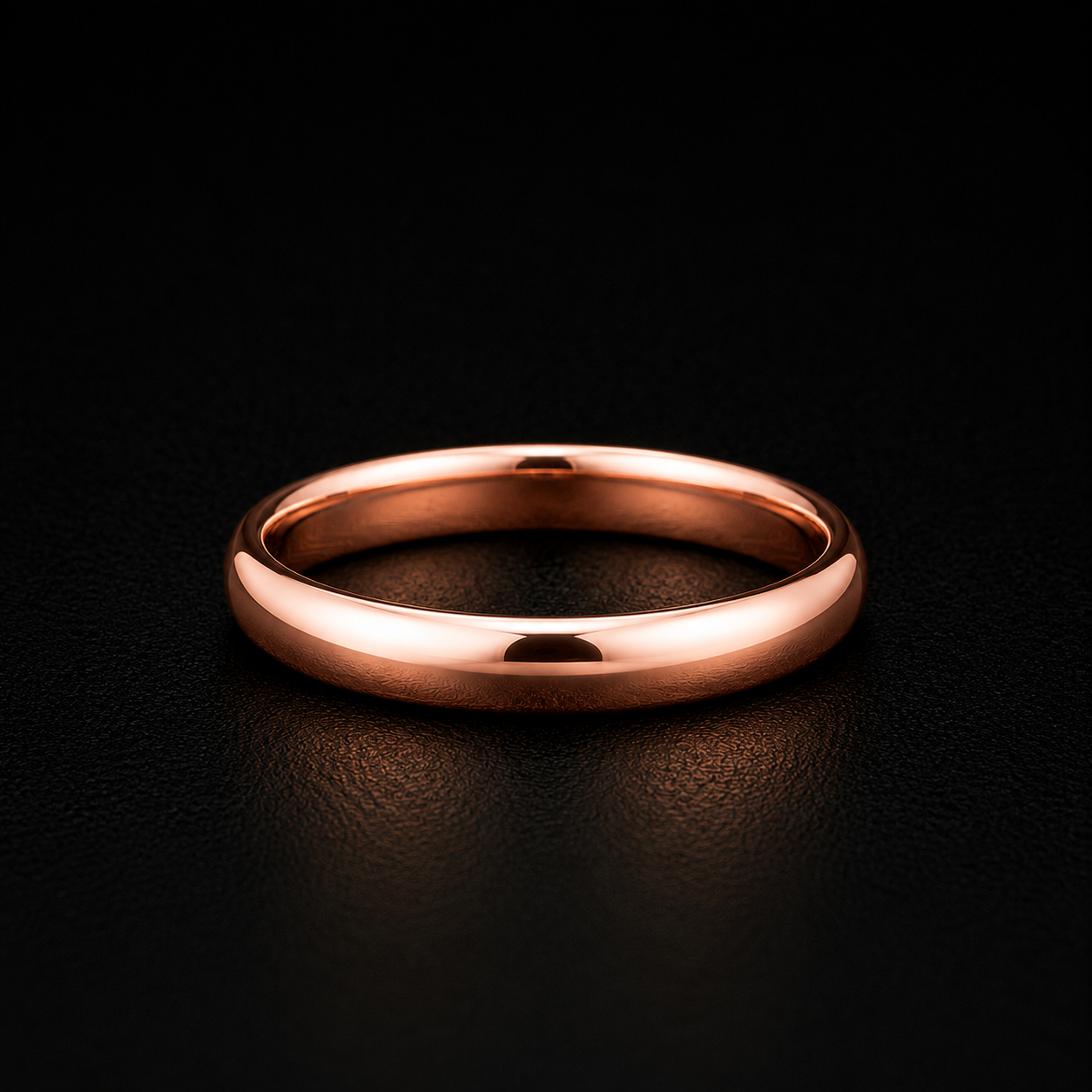 S6 | 10K Rose Gold Classic Wedding Band