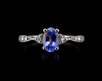 S7.5 | 10K White Gold Tanzanite