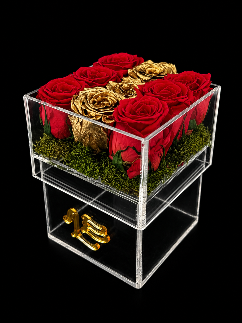 The Prestige Rose Ring Box