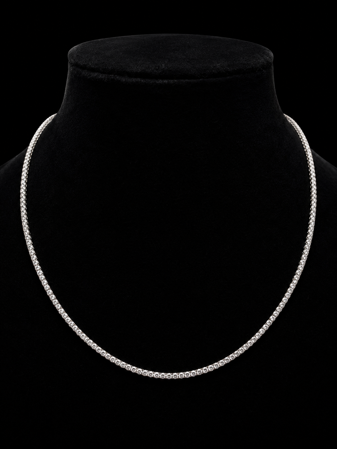925S Diamond-Cut Rope Chain Necklace 20"