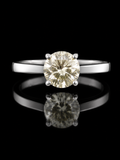 925S Champagne Diamond Solitaire Ring | S 8