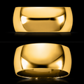 14K Solid Gold Comfort Fit Men's Wedding Band – 9mm | Size 15.25