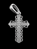 925 Sterling Silver Filigree Cross Pendant