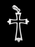 925 Sterling Silver Open Cross Pendant