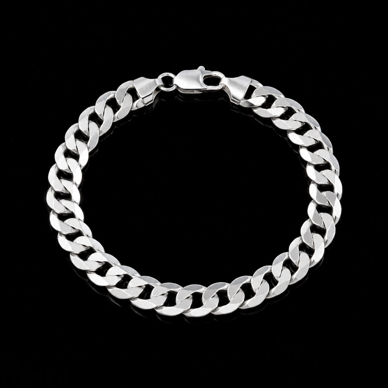 925S Cuban Link Bracelet – 9"