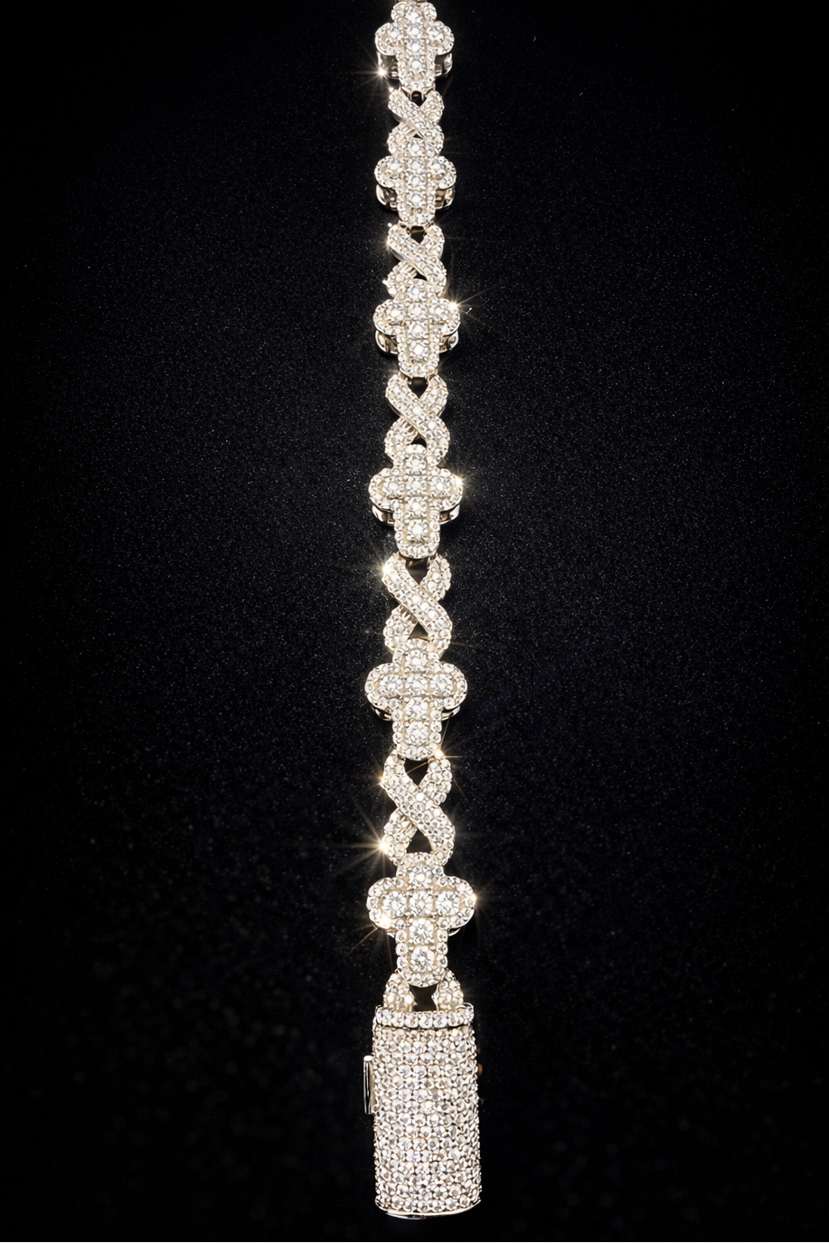 Imperial Cruz Bracelet VVS-D | 925S | 10MM | 8"