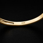 S9 | 10K Yellow Gold Tanzanite Seven-Stone Ring